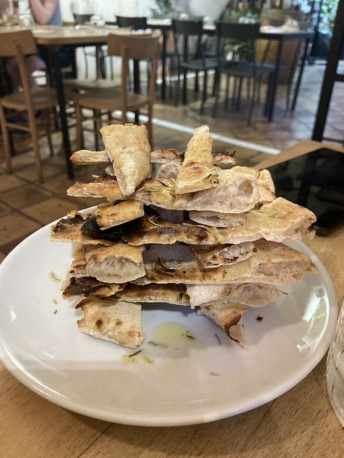 Focacchia   at Vitto Pitagorico in Naples