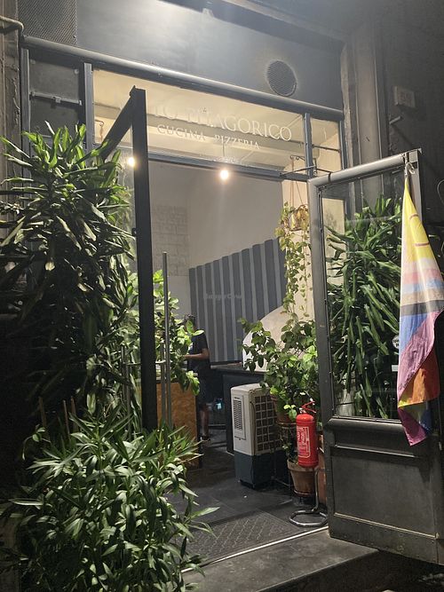 Entrance   at Vitto Pitagorico in Naples