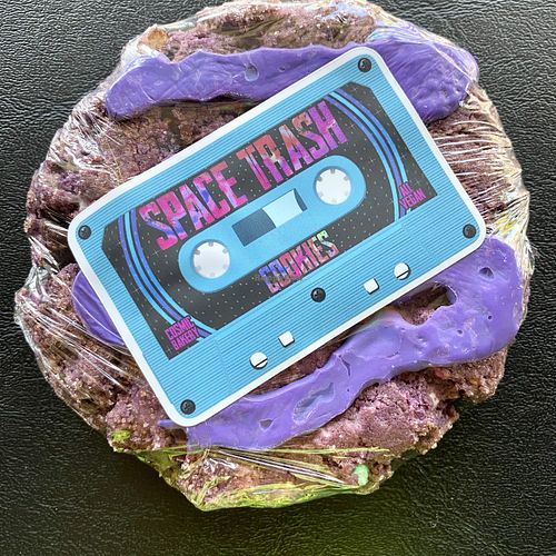 Space Trash Cookie By Cosmic Bakery  at Rad Coffee in Upland