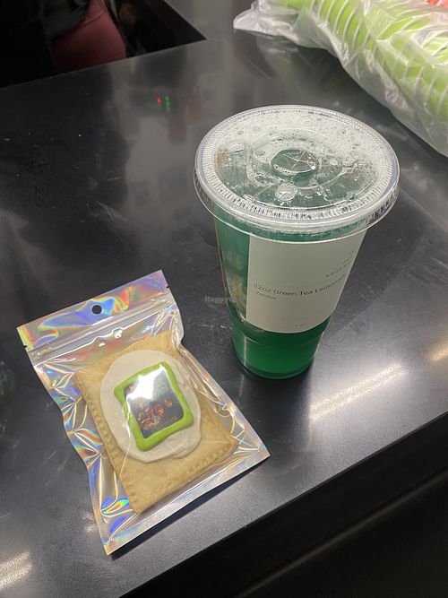 Order Up • Zombie Green Tea (HUGE)  at Rad Coffee in Upland