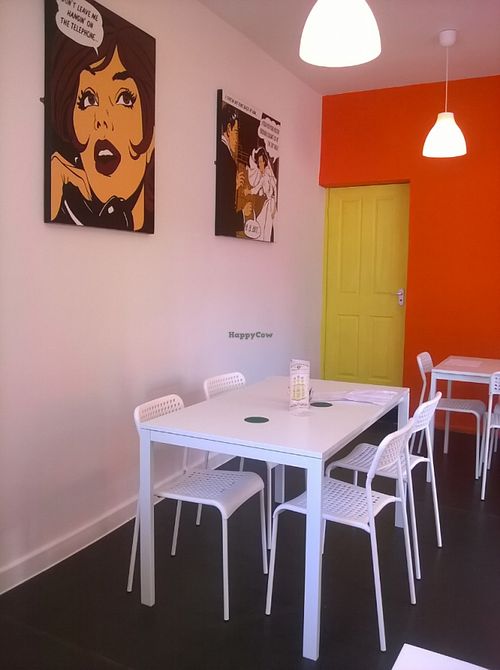 Inside Decor at Roots Cafe in South Shields