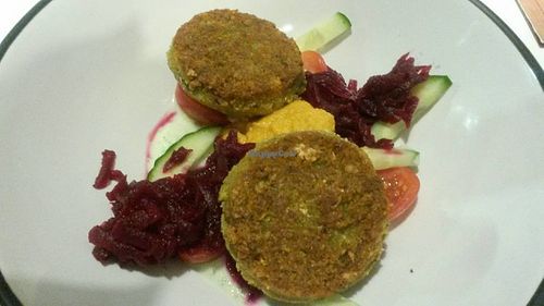 Falafels at Roots Cafe in South Shields