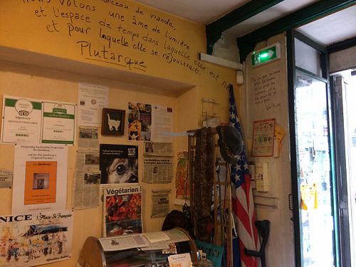 full of compassion for animals  at Le Speakeasy in Nice