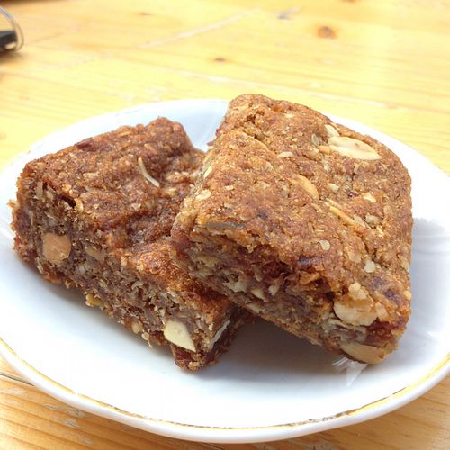 Anzac slices at Oma Marnie's Kiwi Pie Bakery in Berlin