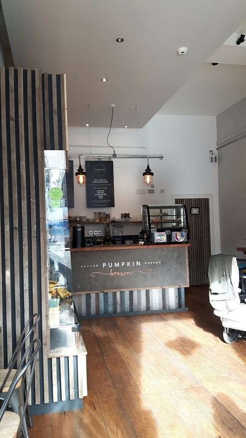 inside at Pumpkin Brown in Edinburgh