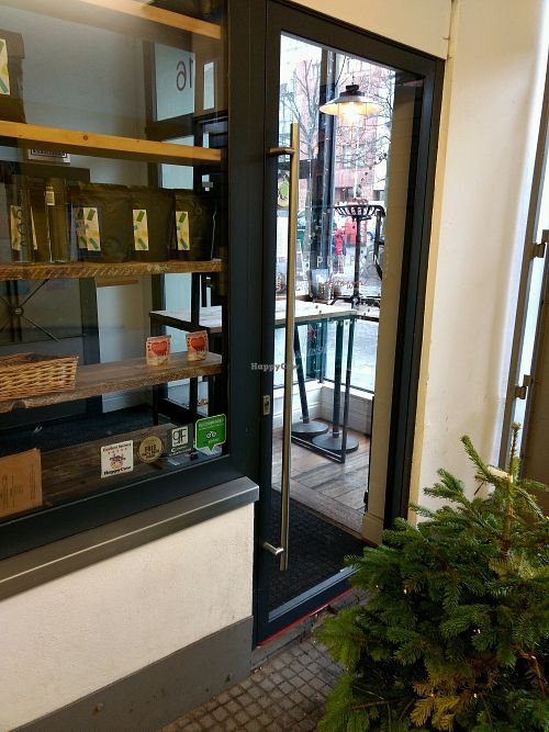 window decal at Pumpkin Brown in Edinburgh