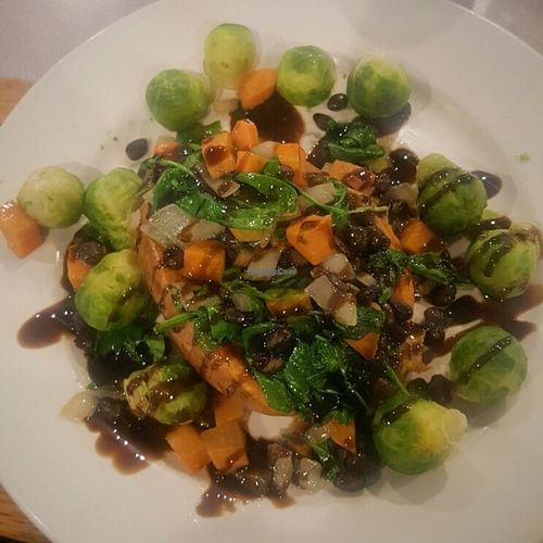 baked sweet  potato...awesome!  at Sweet Potato Cafe in Warrenville