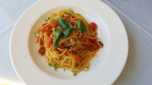 Spaghetti vegan at Ristorante Sorrento in Bischofsheim