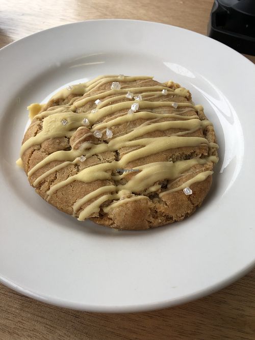 White chocolate and lemon cookie at The Dice Cup in Nottingham