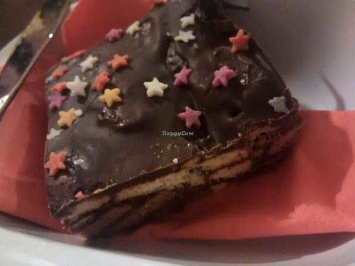 Lotus tiffin cake at The Caffeine Drip in Edinburgh