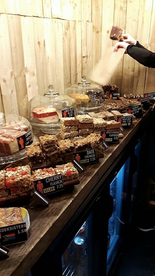 cakes at The Caffeine Drip in Edinburgh