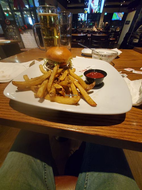 Impossible burger at Original Joe's in Lloydminster