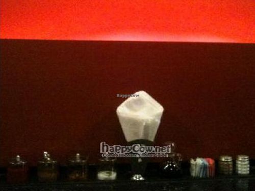 interior 2. Sauce station at every table. at Pattaya Thai Grille in Jacksonville