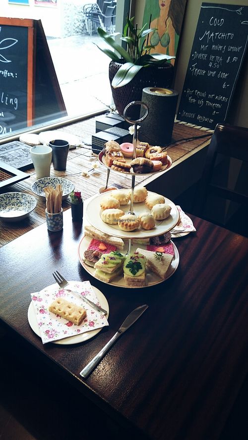 Afternoon High-Tea (pre-order necessary) at Queen Camellia Tea Room in Luzern