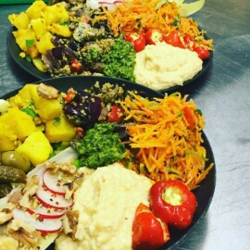 Tasting plates at Brown's Greens in Rawdon