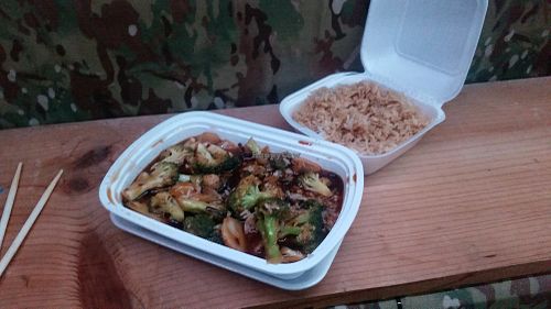 Veggie Express - Frisco, TX
Checked out this Vegan Restaurant for the first time on Sep 28, 2017 while passing through Dallas Area. This was one of the few Vegan options open at 7pm in east Dallas. Most of their menu is meat substitute, which I am NO fan of.



I tried a Broccoli dish, and it was VERY good, filling and flavorful

I'd like some to-go sauce options !!

I would go back even though most of the menu is fake meat and doesn't appeal to me, the stuff I would try will be good I bet

100% Vegan !!! Super cool

Check out more pictures here
http://whatdoyoueatthen.com/veggie-express-frisco-tx/

Another #TexasVegetarianRestaurant this one in Frisco, TX

Their specialty is faux-meat and classic chinese restaurant menu items

I dont like textured protein in thd placenof meat in dishes, so i. Just had a traditionaly meat-free broccoli dish
Big portion, pretty good, id go back, but id order something else, this was more sweet than i prefer
#TexasVeganRestaurant at Veggie Express in Frisco