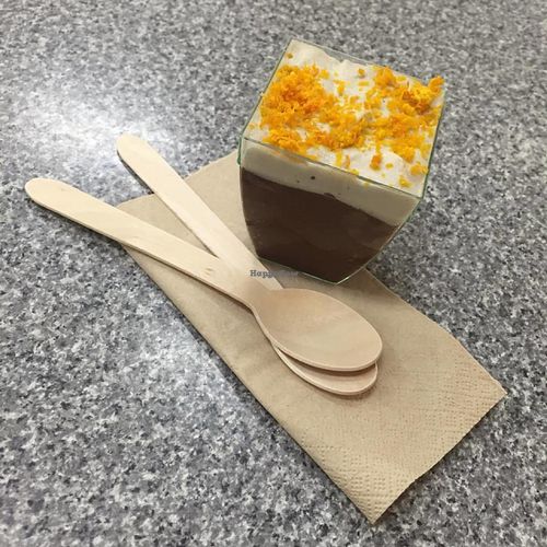 Raw Vegan Chocolate Orange Parfait  at Rawfection in Adelaide