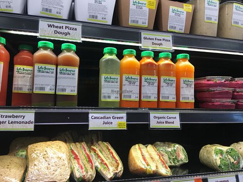 Juices fresh squeezed daily at LifeSource Natural Foods in Salem