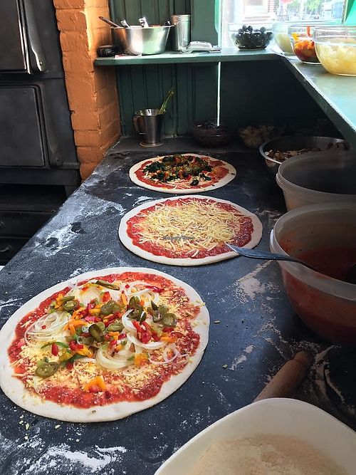 Stromboli, Pompe & Margherita all vegan at Bella Italia in Nijmegen