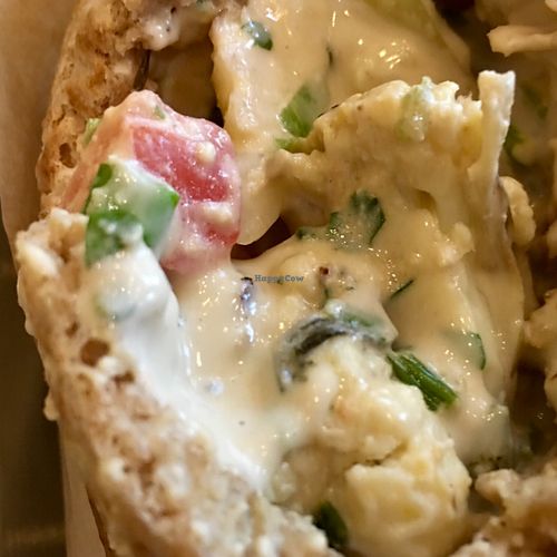 Cauliflower pita. at Shouk in Washington