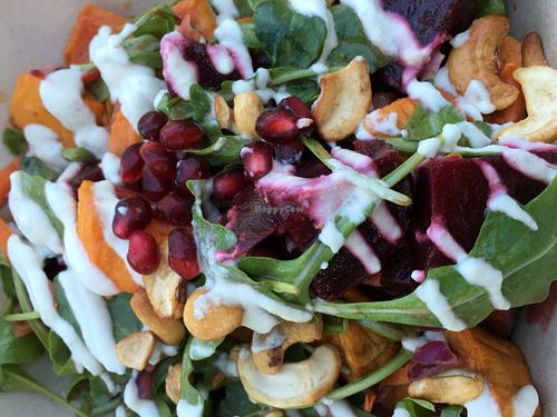 Beet salad at Shouk in Washington