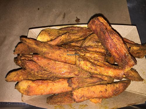 sweet potato fries at Shouk in Washington