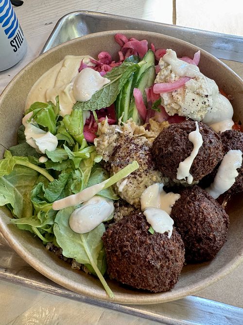bam bam falafel  at Shouk in Washington