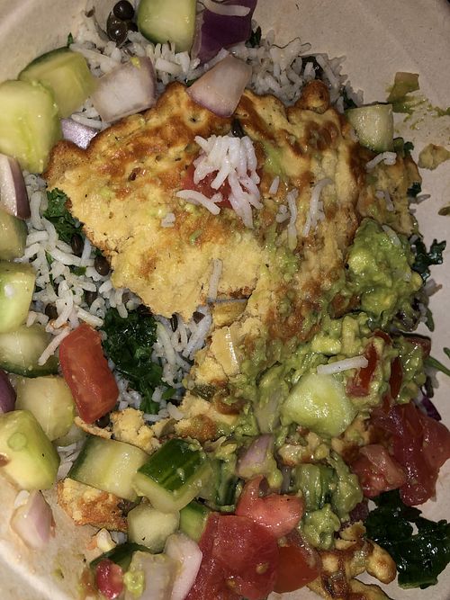 Omelette bowl at Shouk in Washington