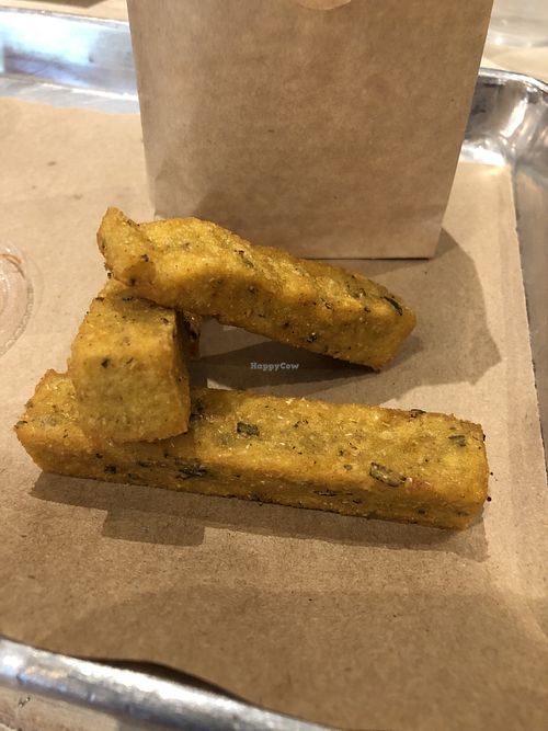 Three Polenta Fries  at Shouk in Washington