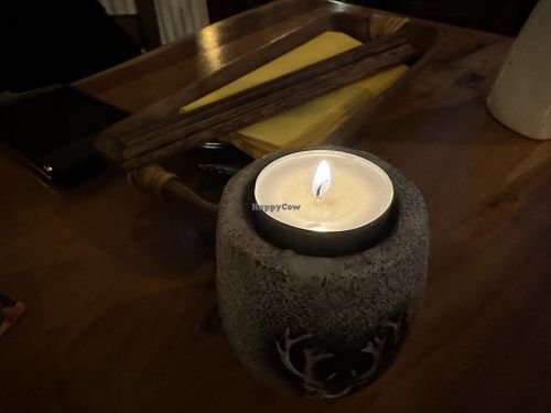 table #Veganuary at Anh Dao in Berlin