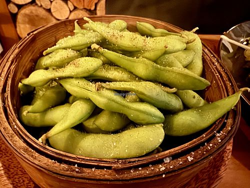 edamame #Veganuary at Anh Dao in Berlin