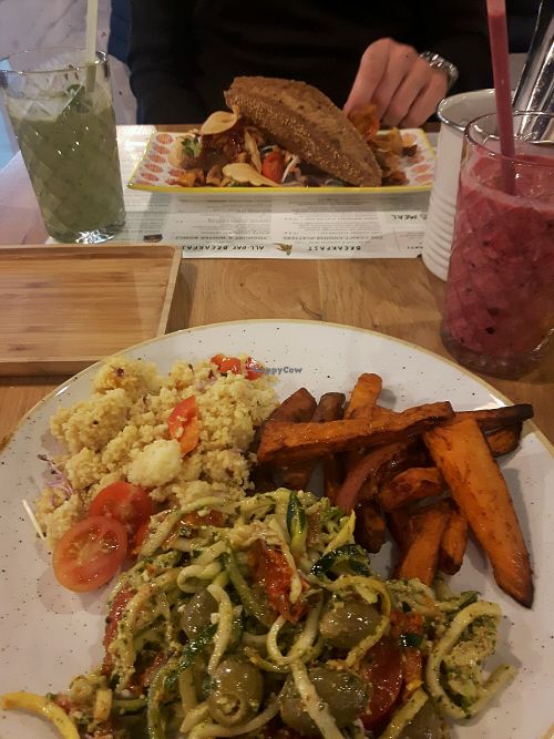 Healthy plate  at The Happiness Cafe  in Eindhoven