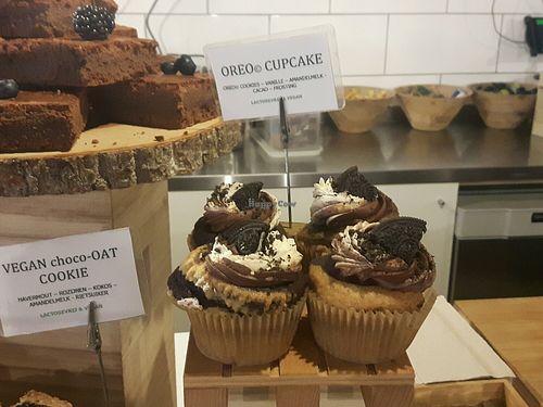 Oreo cupcakes  at The Happiness Cafe  in Eindhoven