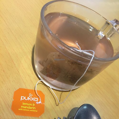 tea at Veggle Cafe in Kowloon