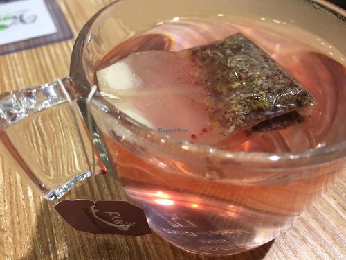 tea at Veggle Cafe in Kowloon