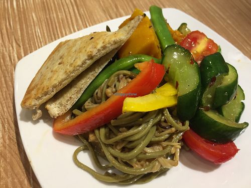 salad at Veggle Cafe in Kowloon