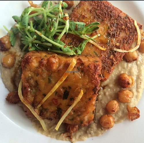 chickpea fritters  at Blind Lady Ale House in San Diego