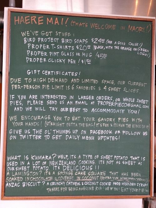 (About) at Proper Pie Co. in Richmond