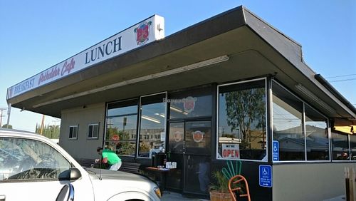 Cute front area with coffee! at The Potholder Cafe P3 in Long Beach