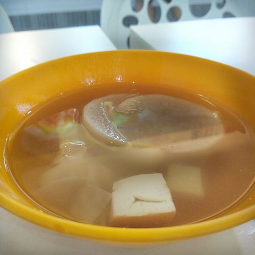 Free Soup at Just Greens 綠青青 - FernVale in Northeast Singapore