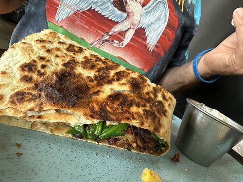 BBQ quesadilla   at Graze in Nashville