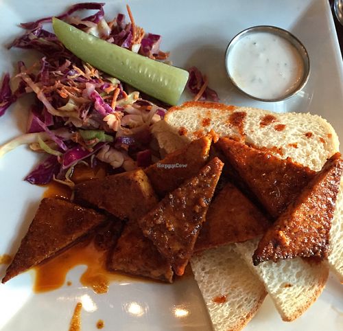 Nashville hot tempeh at Graze in Nashville