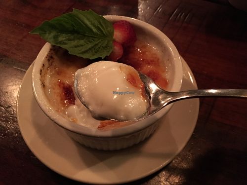 Creme brûlée  at Graze in Nashville