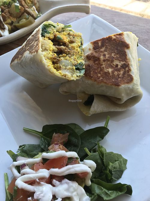 Breakfast burrito  at Graze in Nashville