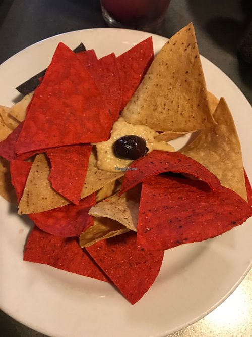 Hummus appetizer  at Amadeus Cafe in Salem