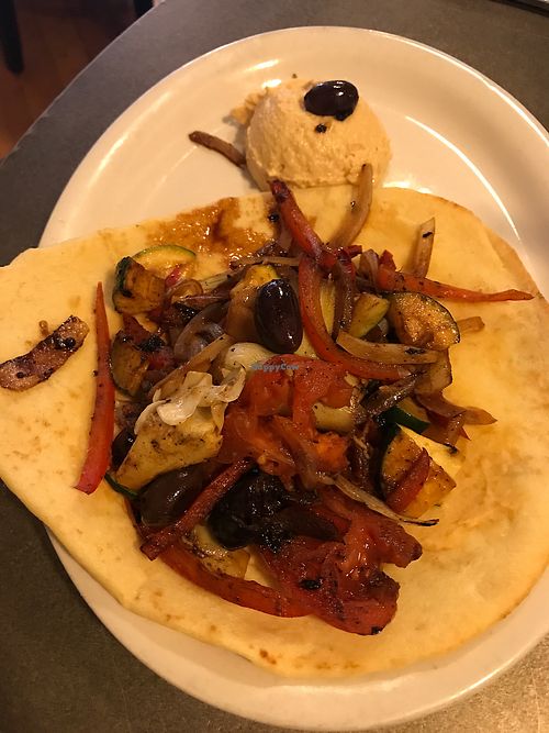 Roasted veggie sandwich  at Amadeus Cafe in Salem