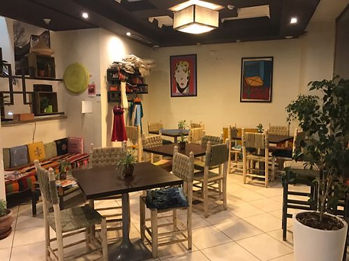 dinning area at Ayaso Restaurant in Marrakech