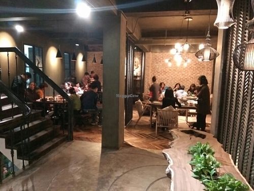 Inside at Uu Dam Chay in Hanoi