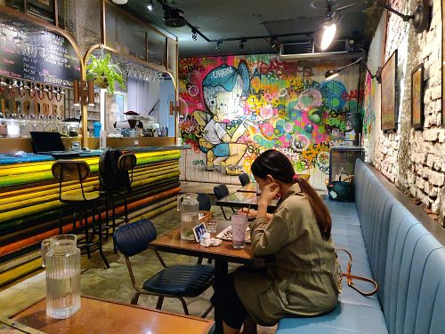 Inside at URBN Culture in Taipei