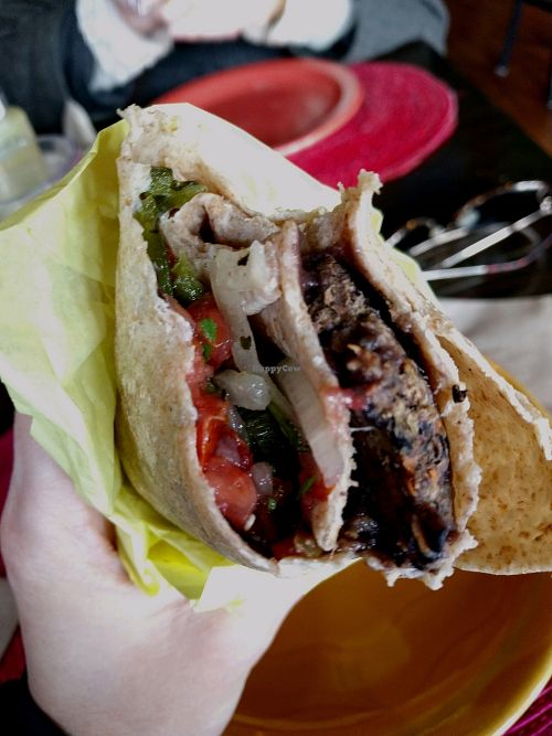 Oregon Harvest Burrito at Cha! Cha! Cha! - Milwaukie in Portland